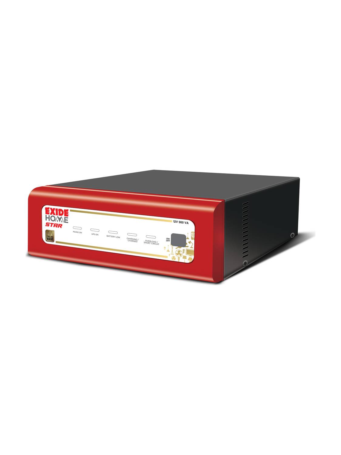 EXIDE Star12V900 Star12V900 with 42 Months Warranty Pure Sine Wave Inverter