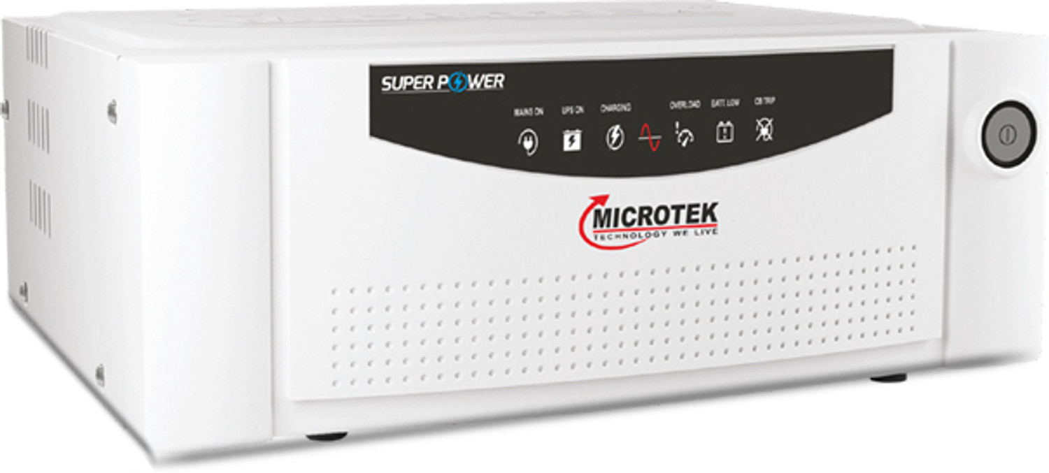 Image of Microtek MTK2003624TT 200Ah Battery With Super Power UPS 1100 DG Pure Sine Wave Inverter