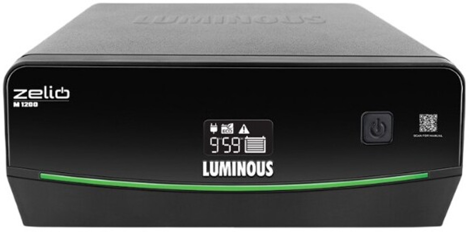 Image of LUMINOUS Zelio M 1200 with 3 Year Warranty Pure Sine Wave Inverter