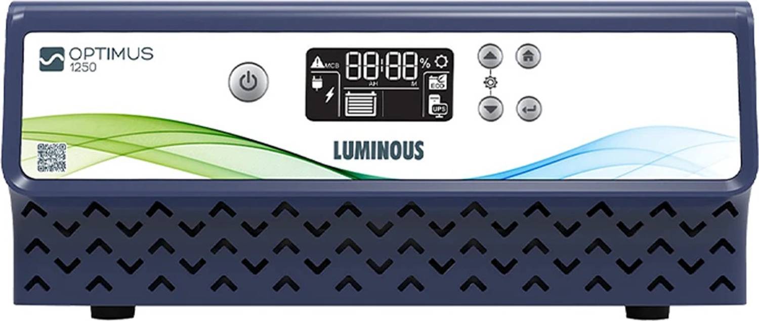 LUMINOUS 1250+/12V OPTIMUS Pure Sine Wave Inverter (1100 VA)