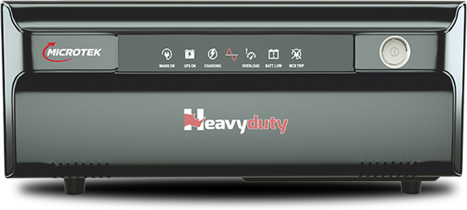 Image of Microtek HEAVY DUTY UPS 1750-vTURBO 12V SW MTK32F1K750S with 24 Months Warranty Pure Sine Wave Inverter