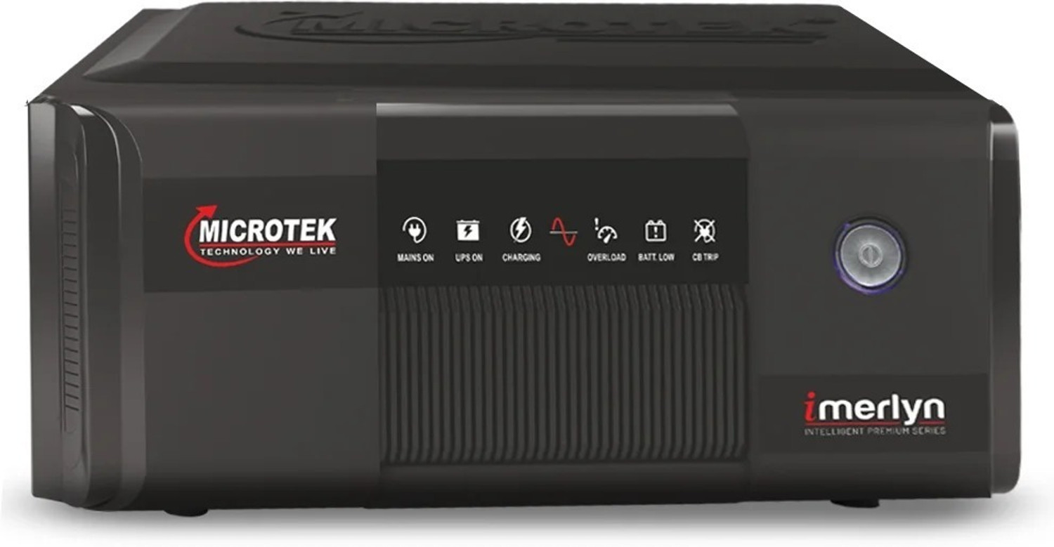 Image of Microtek iMERLYN UPS 1050 12V (UPS IMERLYN 1050 DG) with 3 Year Warranty Square Wave Inverter