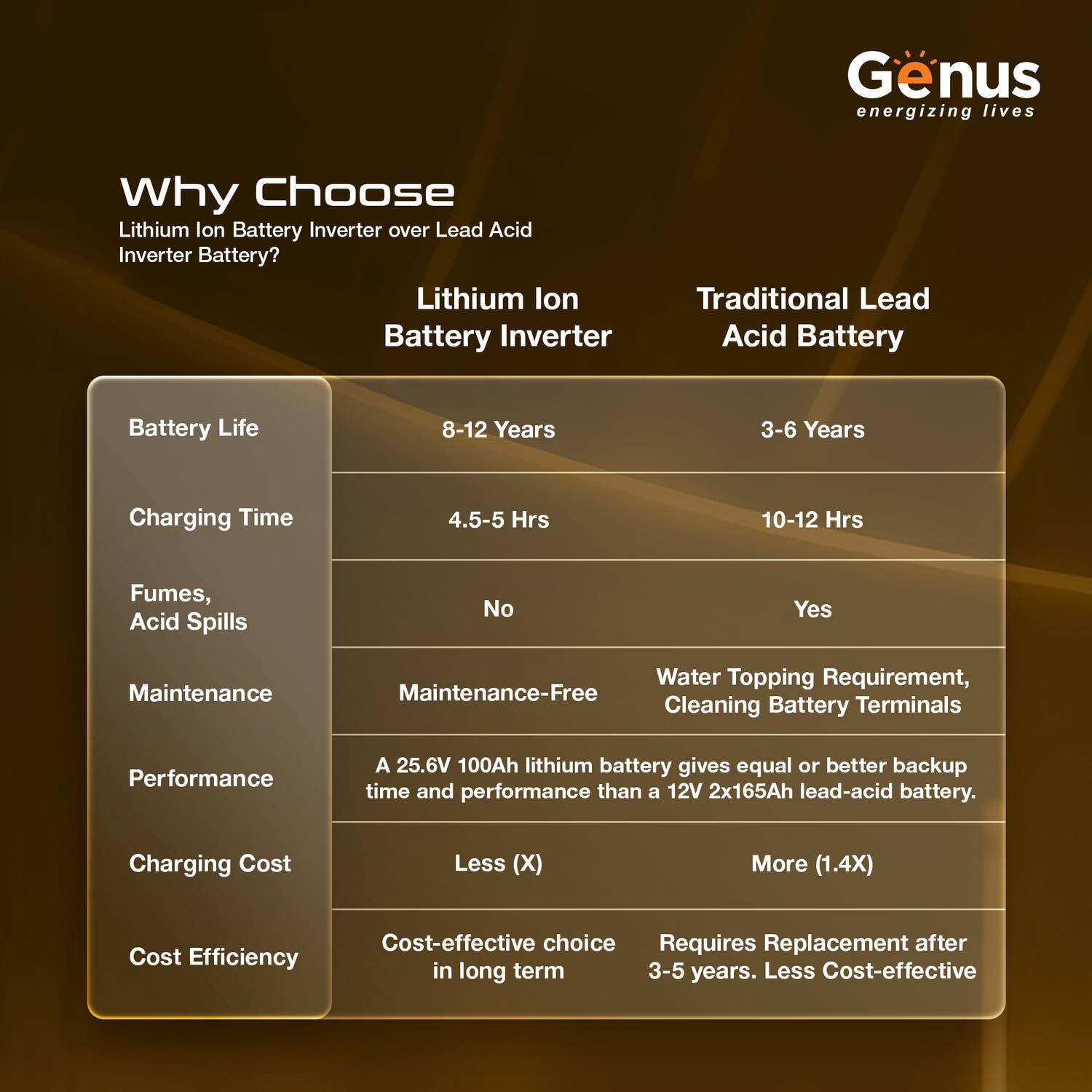 Genus Maxilion 2400 Lithium Ion Battery Inverter - Image 5