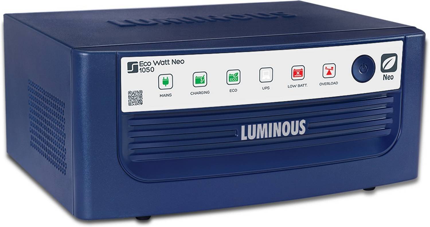 LUMINOUS 1050/12V with 24 Months Warranty Square Wave Inverter (9