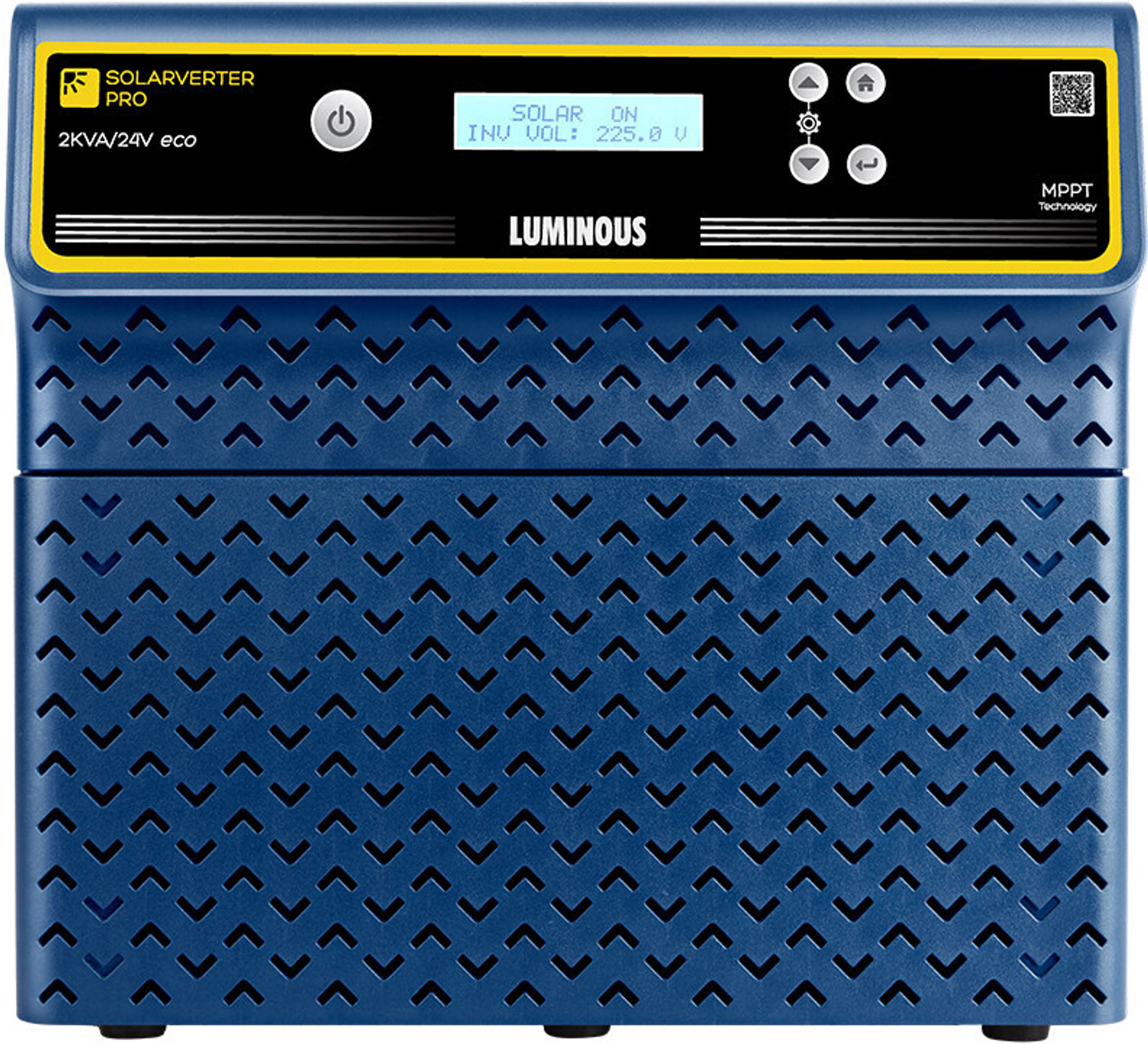 Image of LUMINOUS SOLARVERTER PRO 2KVA eco with 3 Year Warranty Solar Compatible Pure Sine Wave Inverter