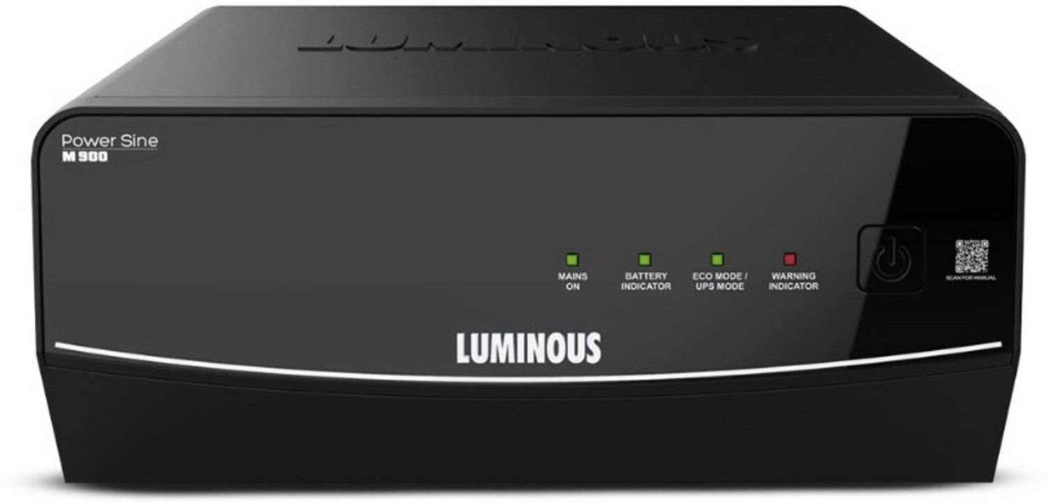 Image of LUMINOUS Power Sine M 900 with 3 Year Warranty Pure Sine Wave Inverter