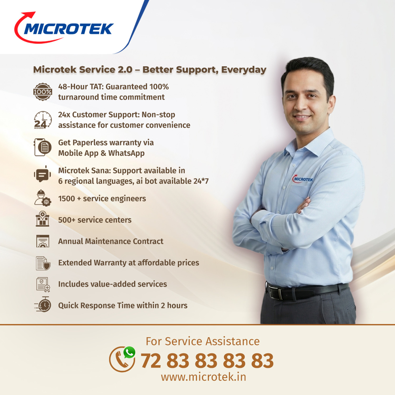 Image of Microtek UPS LUXE 1000 (12V (UPS SW LUXE 1000) with 3 Year Warranty Pure Sine Wave Inverter