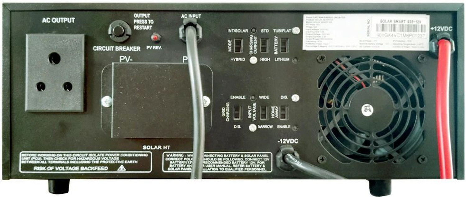 Image of EASTMAN 925 /12V SMART with 60 Months Warranty Solar Compatible Pure Sine Wave Inverter