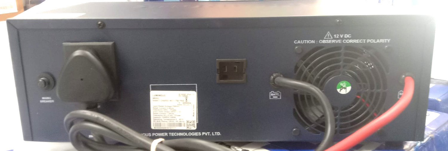 Image of LUMINOUS SHAKTI CHARGE NEO 1750 with 24 Months Warranty Square Wave Inverter