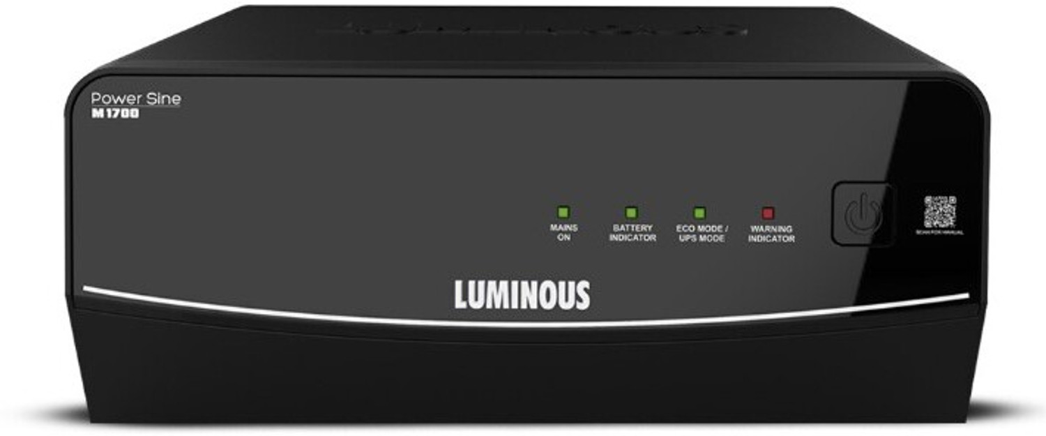 Image of LUMINOUS Power Sine M 1700 with 3 Year Warranty Pure Sine Wave Inverter