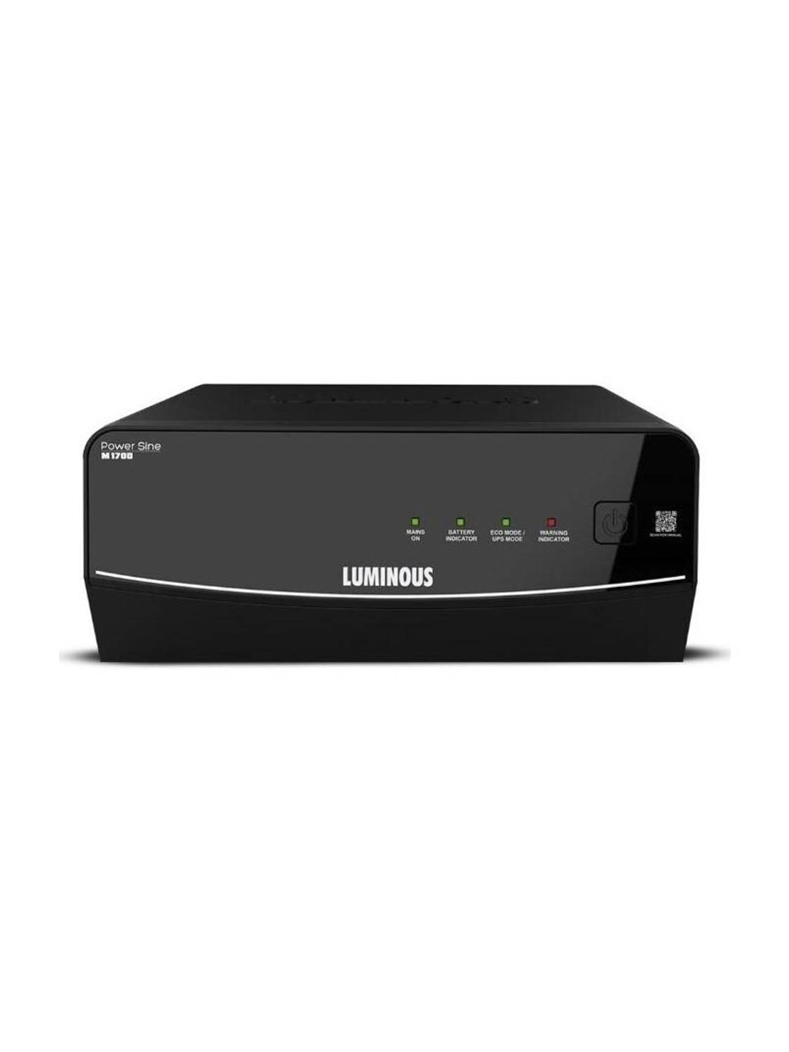 LUMINOUS Power Sine M 1700 with 3 Year Warranty Pure Sine Wave Inverter
