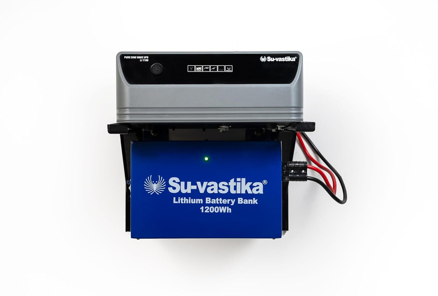 Image of Su-vastika LI 1100 Inverter with 1200wh Lithium Battery for Home, Office LI 1100 Inverter With 1200wh Lithium Battery (Inverter Battery Combo with 60 Months Warranty Pure Sine Wave Inverter
