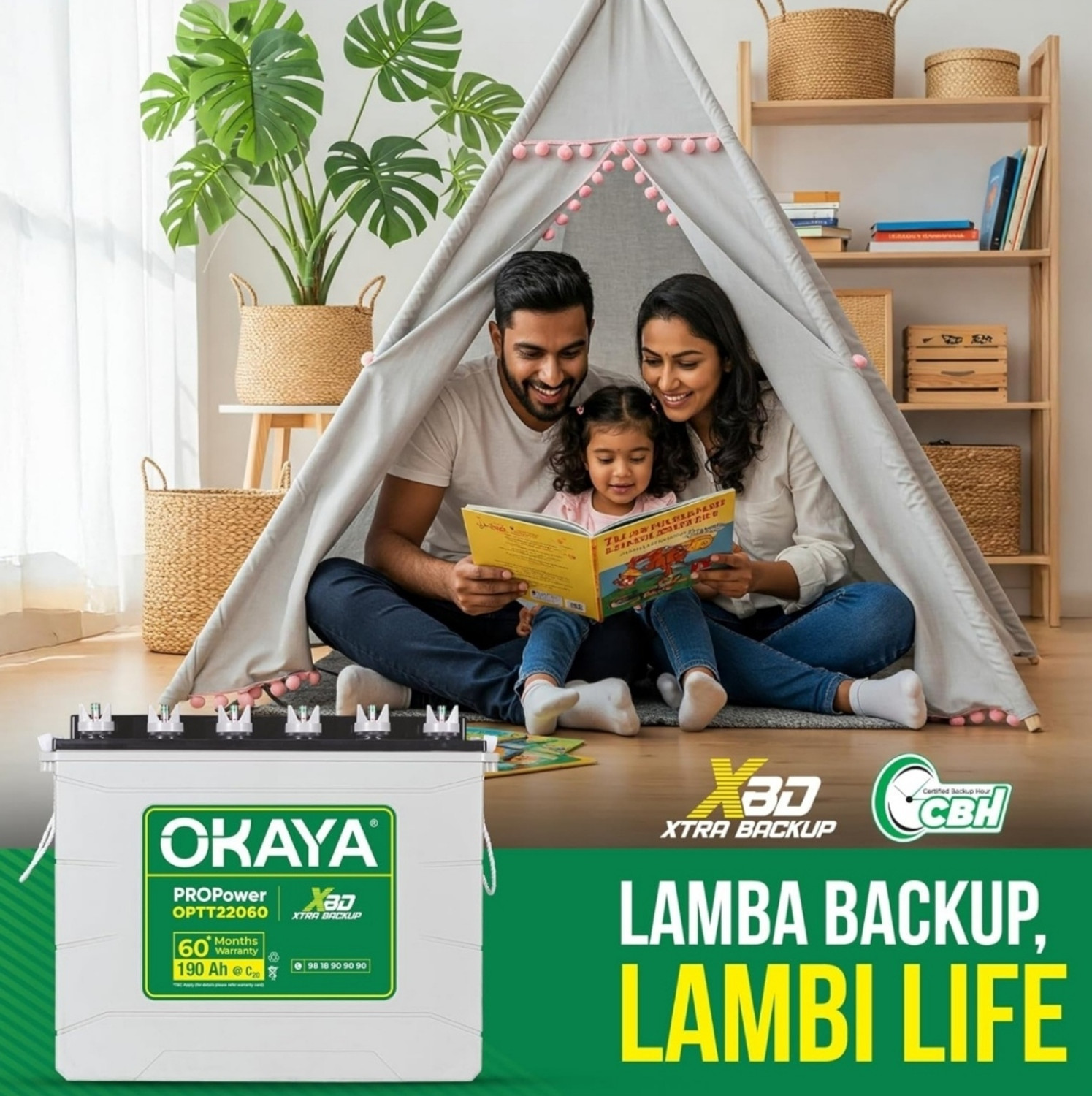 Image of OKAYA OKAYA PRO Power OPTT 22060 OPTT22060 with 60 Months Warranty Solar Compatible Pure Sine Wave Inverter