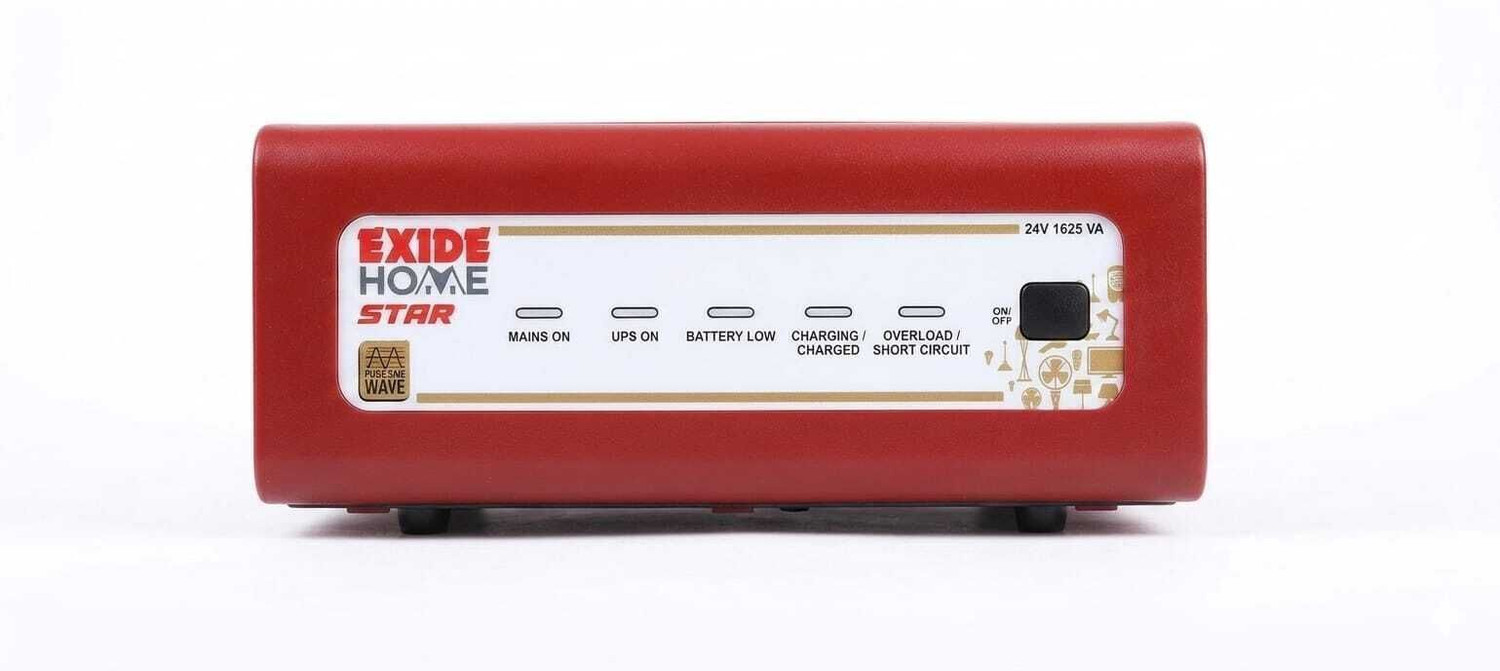 Image of EXIDE STAR Star1625VA24V with 42 Months Warranty Pure Sine Wave Inverter