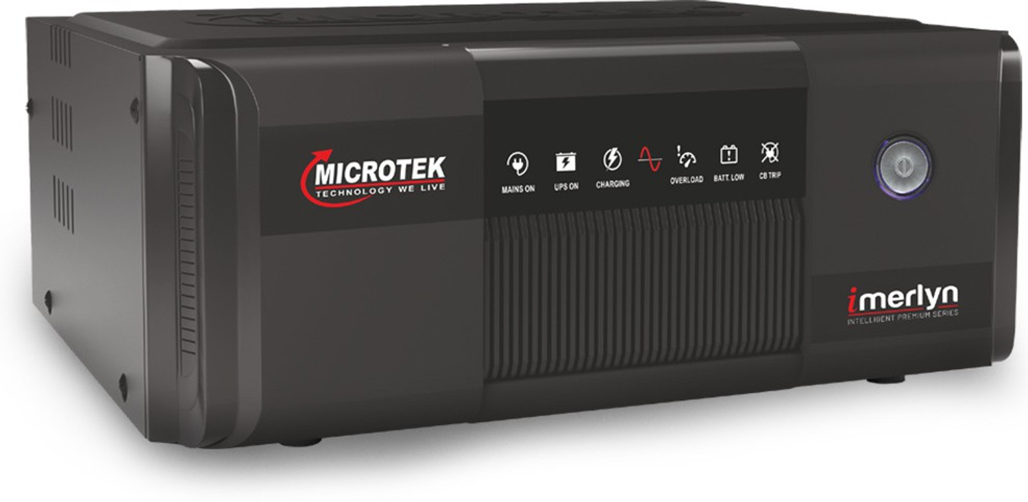 Image of Microtek UPS IMERLYN 1850 DG 24V MTKN141K185H with 2 Year Warranty Solar Compatible Square Wave Inverter