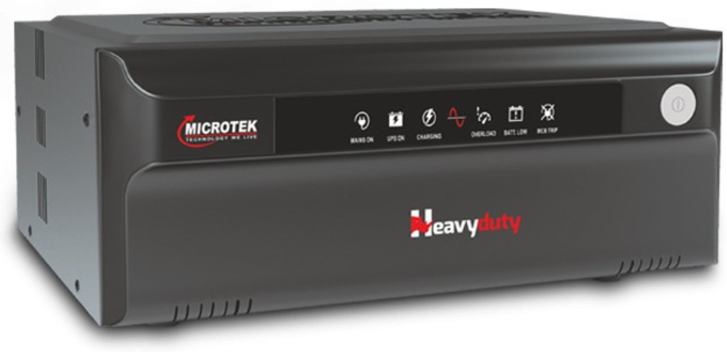 Image of Microtek 1550 1550 with 24 Months Warranty Square Wave Inverter