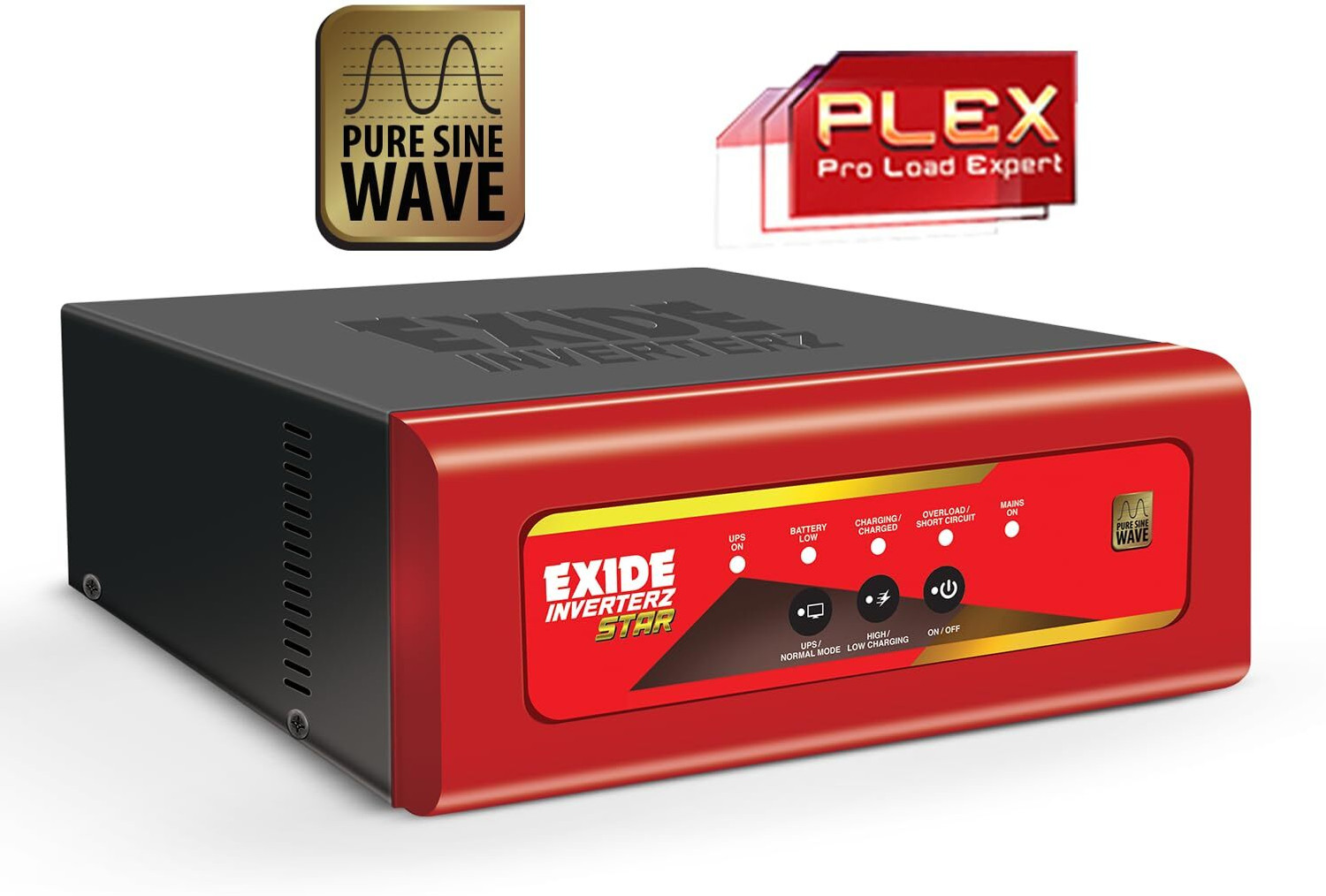 Image of EXIDE STAR 1125 /12V with 42 Months Warranty Pure Sine Wave Inverter