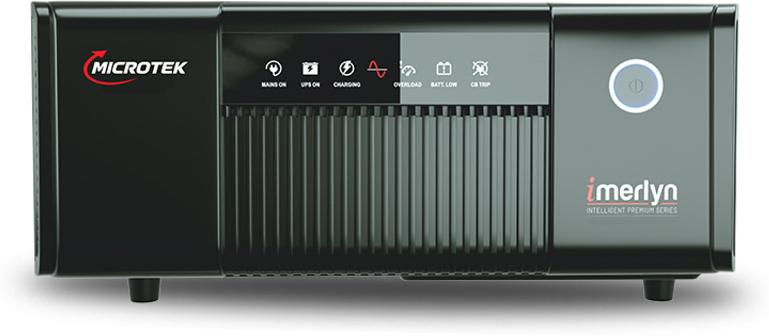 Image of Microtek iMERLYN UPS 1250 12V (UPS IMERLYN 1250 DG) with 3 Year Warranty Square Wave Inverter