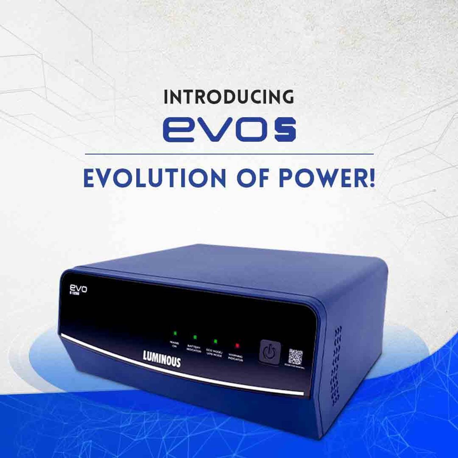LUMINOUS EVO S 1250/12V Pure Sine Wave Inverter - Image 2