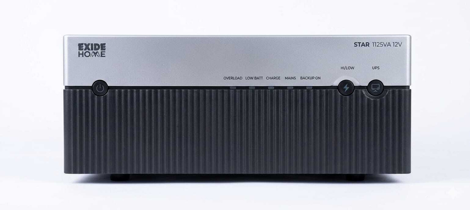 Image of EXIDE STAR12V1125 with 42 Months Warranty Pure Sine Wave Inverter
