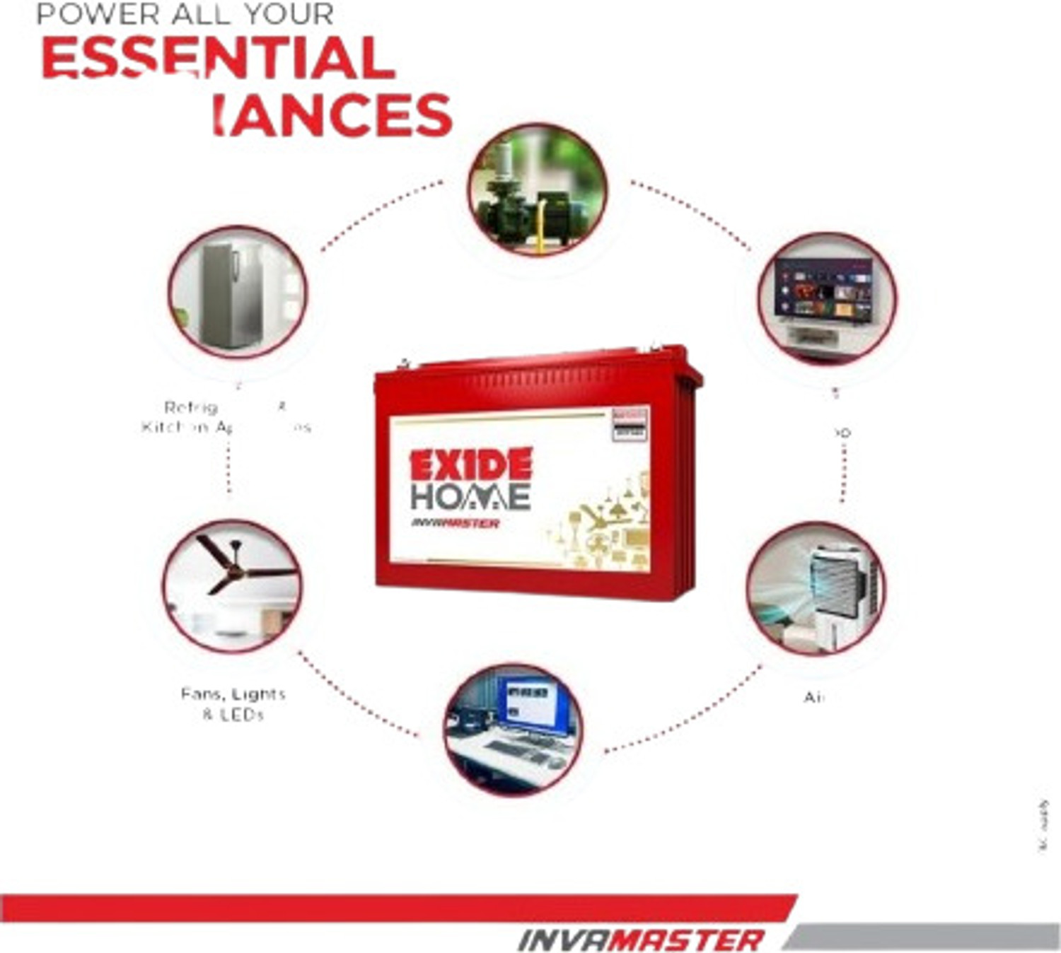 Image of EXIDE IMTT 1500 IMTT 1500 with 60 Months Warranty Solar Compatible Modified Sine Wave Inverter