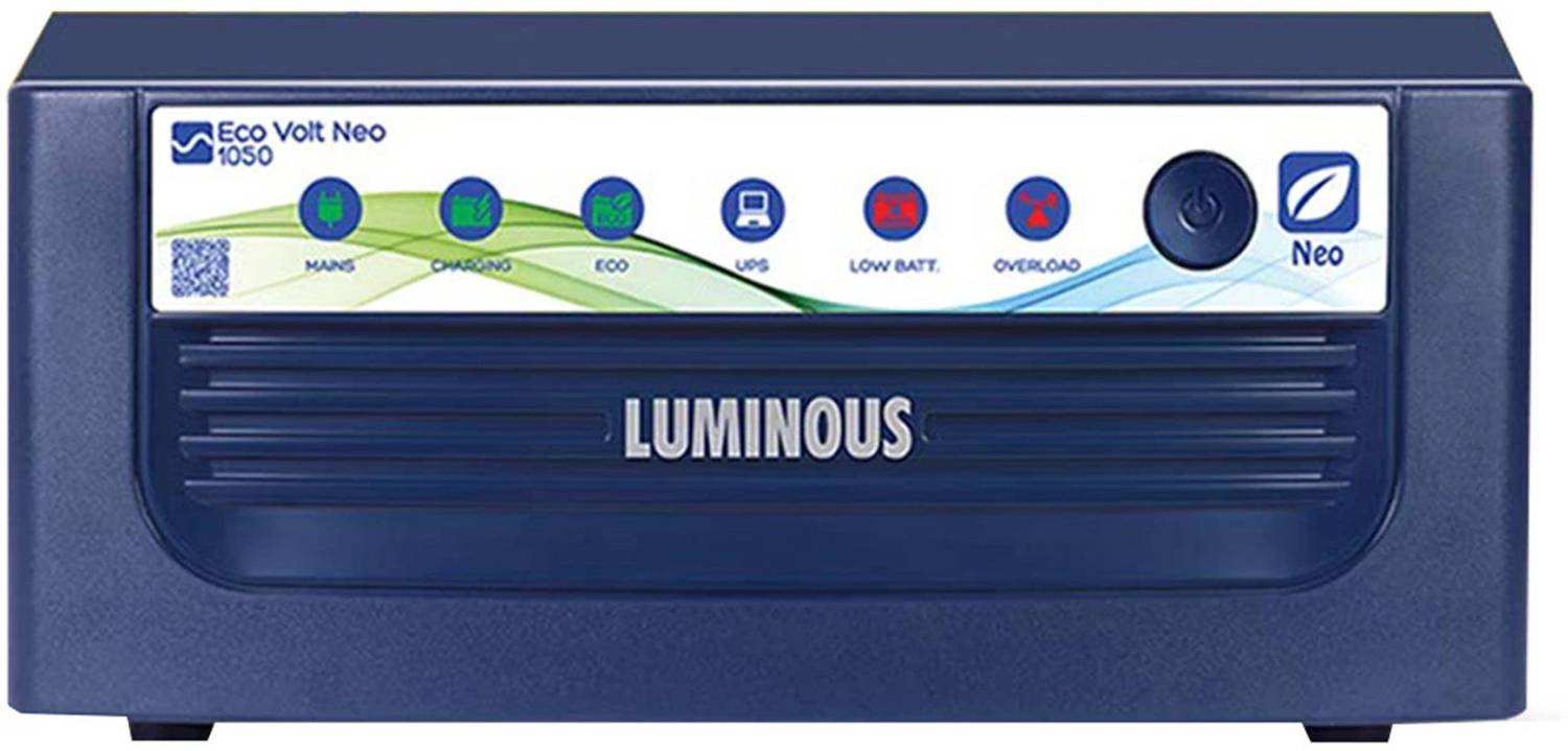 LUMINOUS ECOVOLT 1050 + 1050 ECOVOLT + with 2 Year Warranty Pure Sine Wave Inverter
