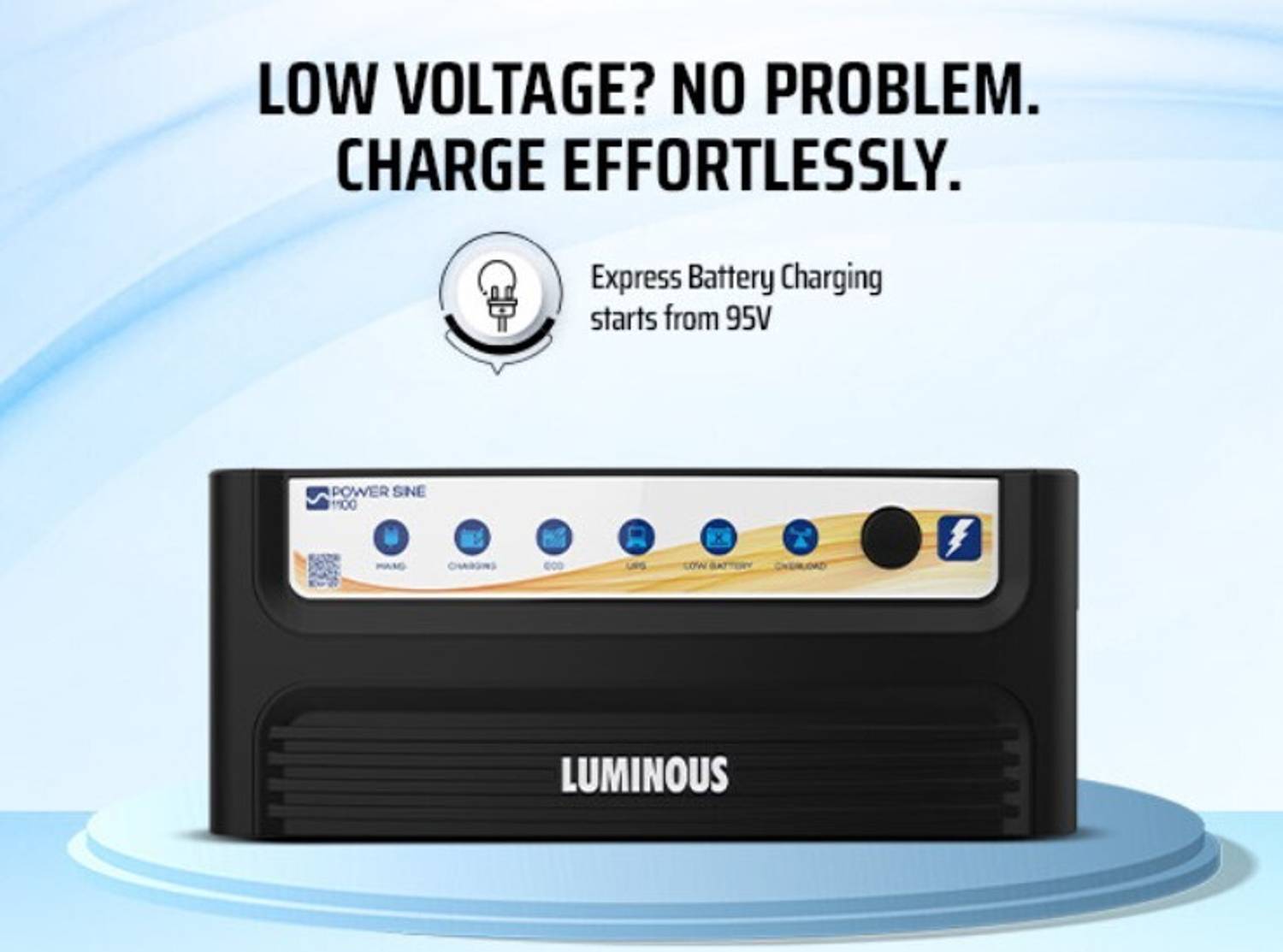 LUMINOUS Power Sine Black 1100 Inverter - Image 3