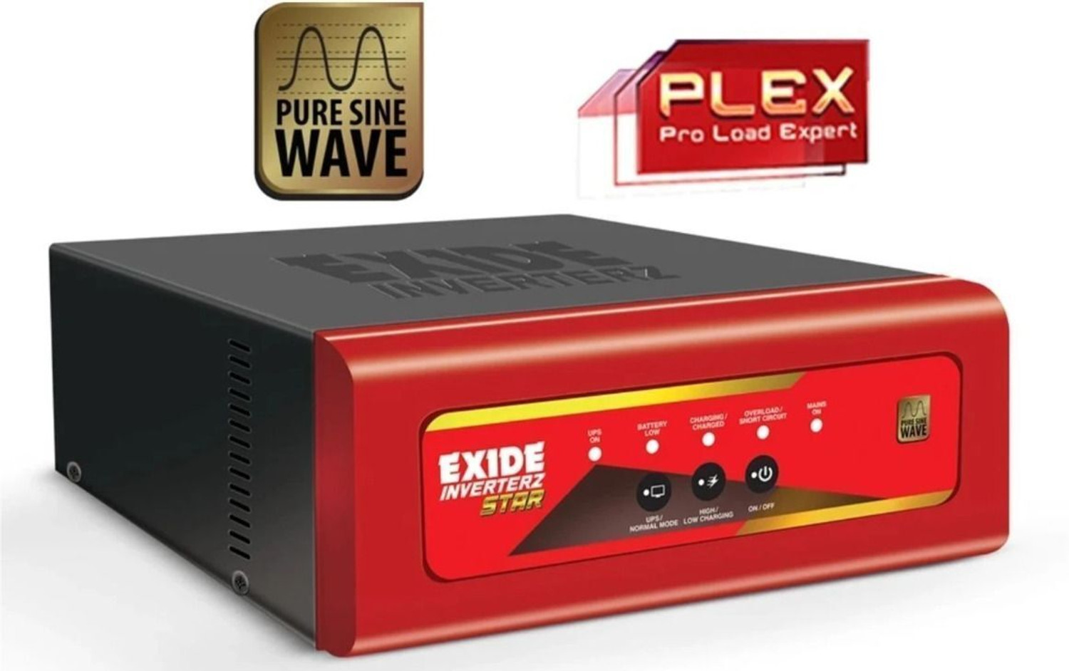 Image of EXIDE STAR Star1625VA24V with 42 Months Warranty Pure Sine Wave Inverter