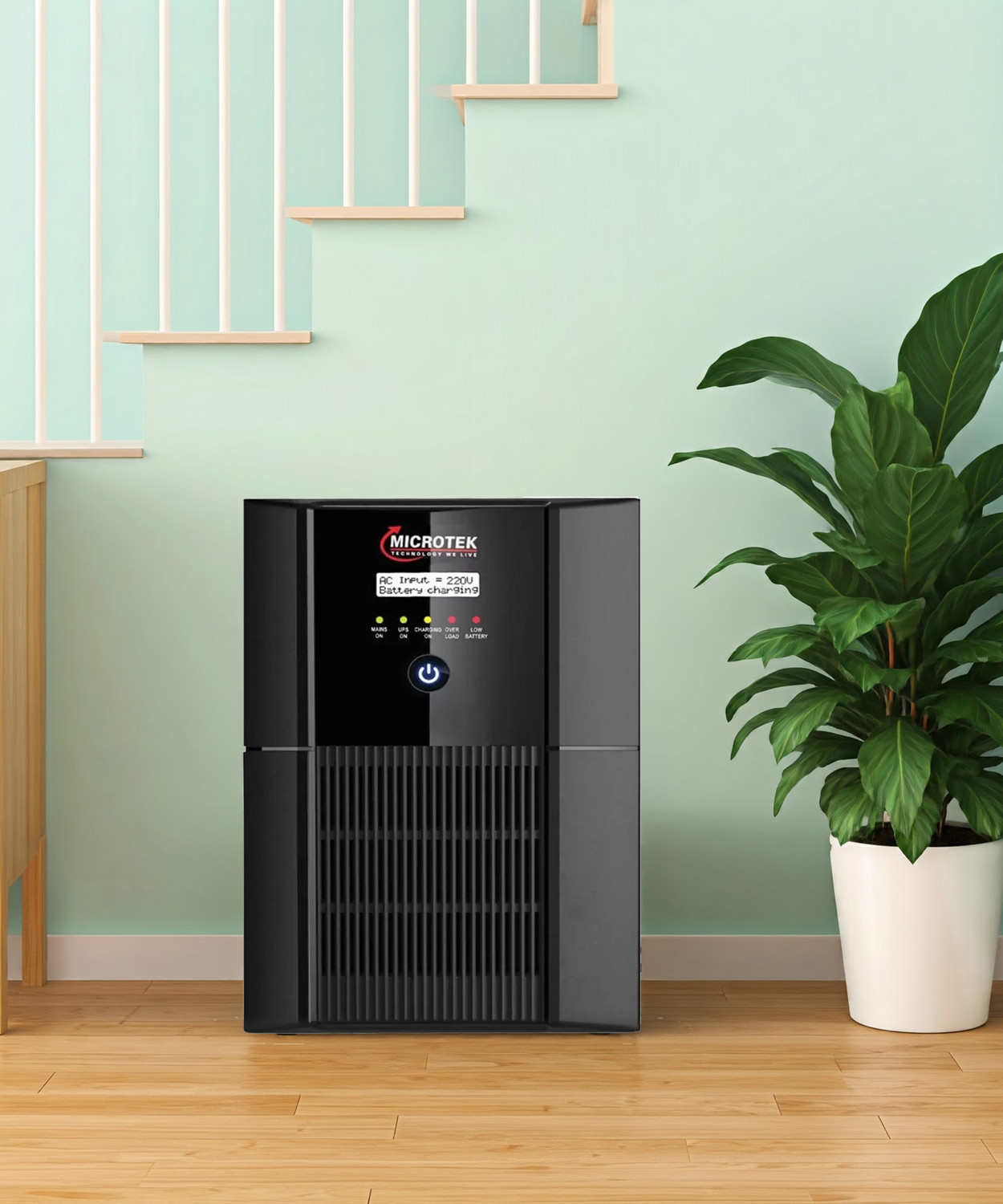 Image of Microtek UPS JM SW 3000+ /24V UPS JM SW 3000+ /24V with 2 Year Warranty Pure Sine Wave Inverter