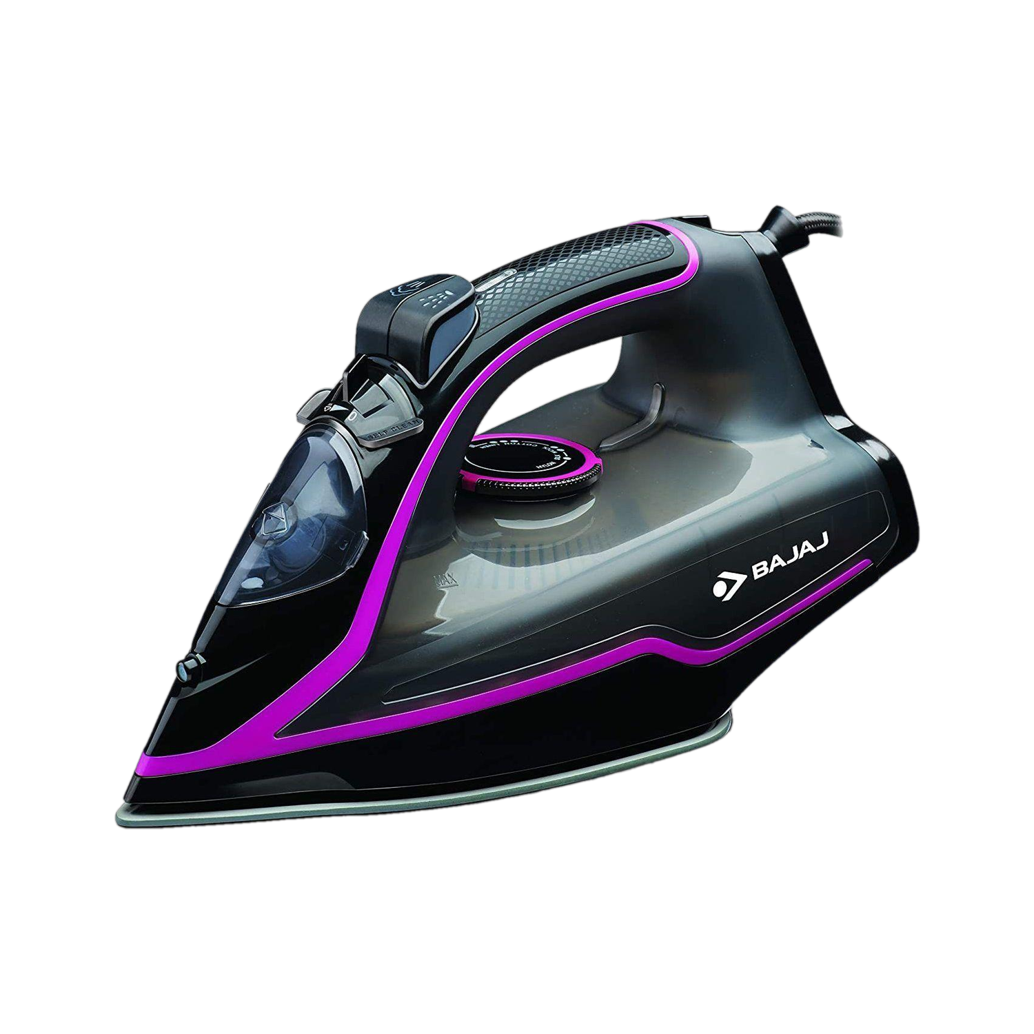 BAJAJ MX35N Non-Stick 2000W Steam Iron, Black 6 g