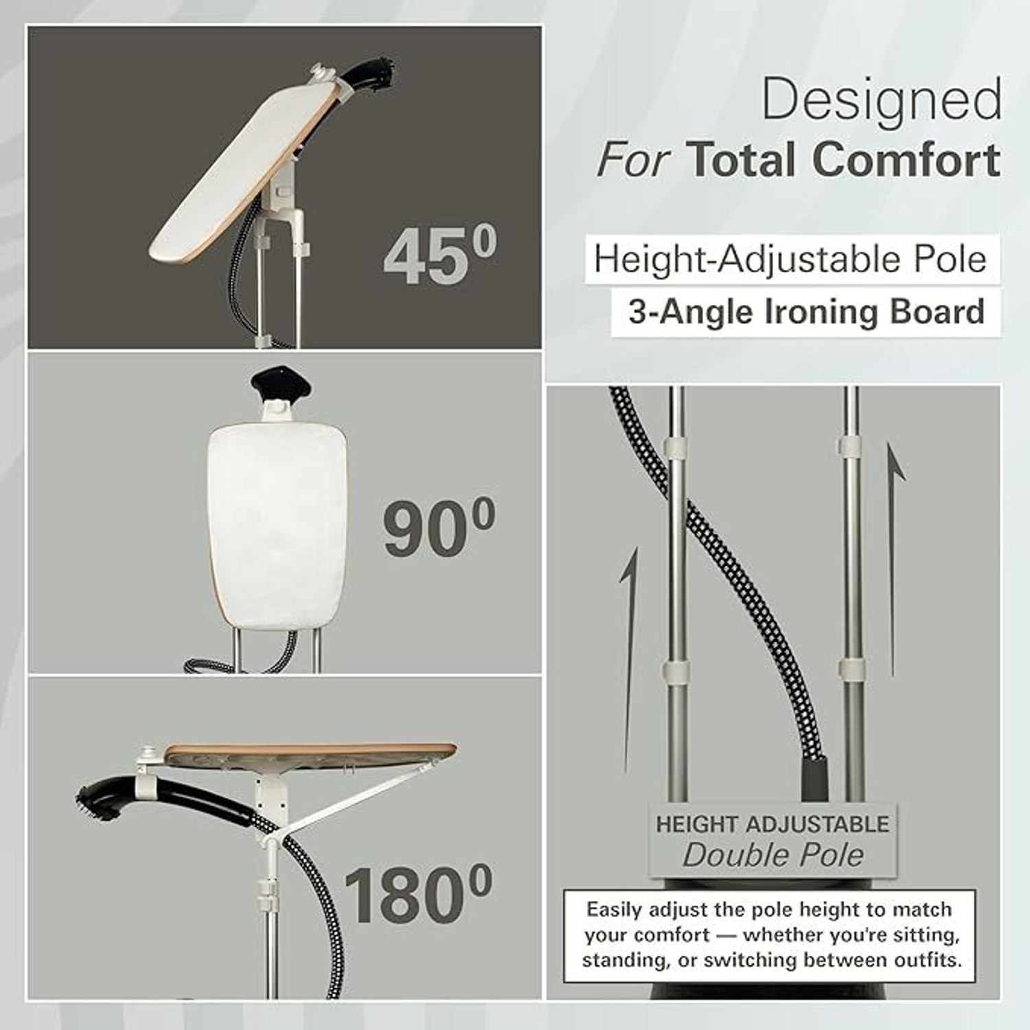 Image of Hamilton Beach HB-12345 2000 W Garment Steamer