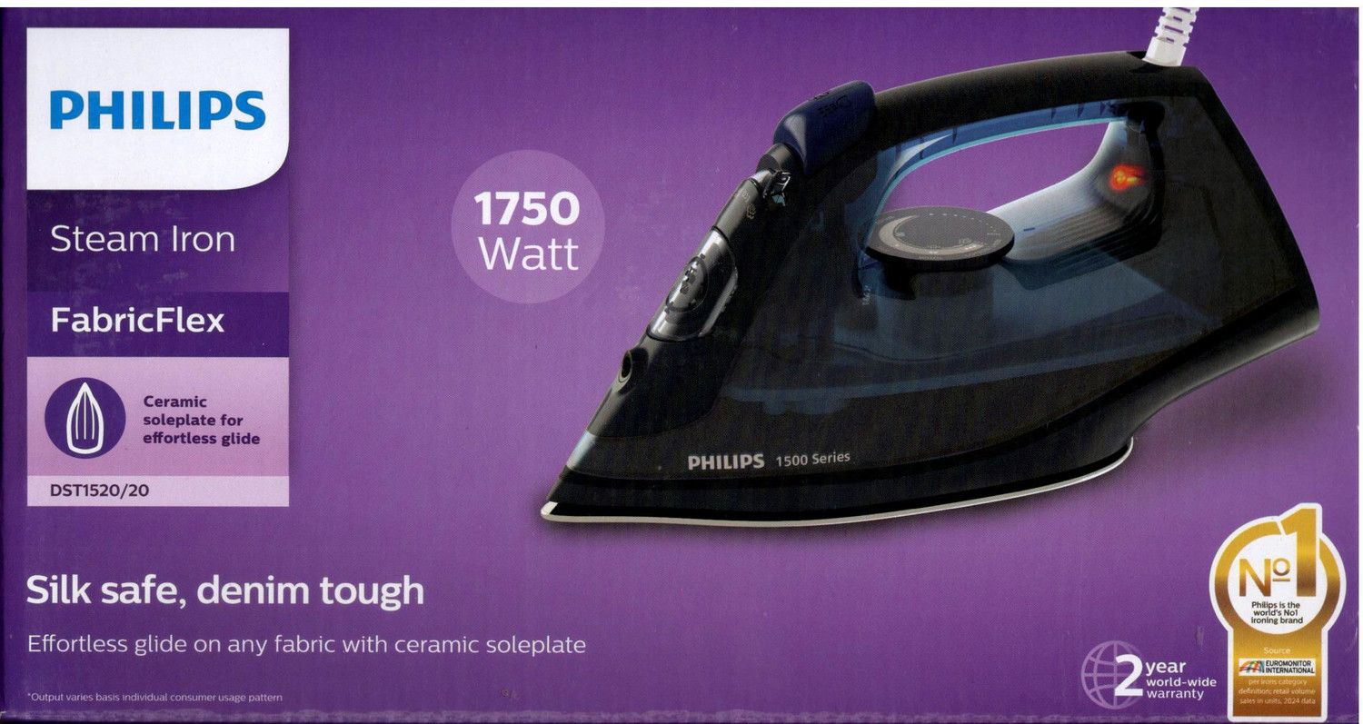 Image of PHILIPS DST1520 /20 STEM IRON 1750 W Steam Iron