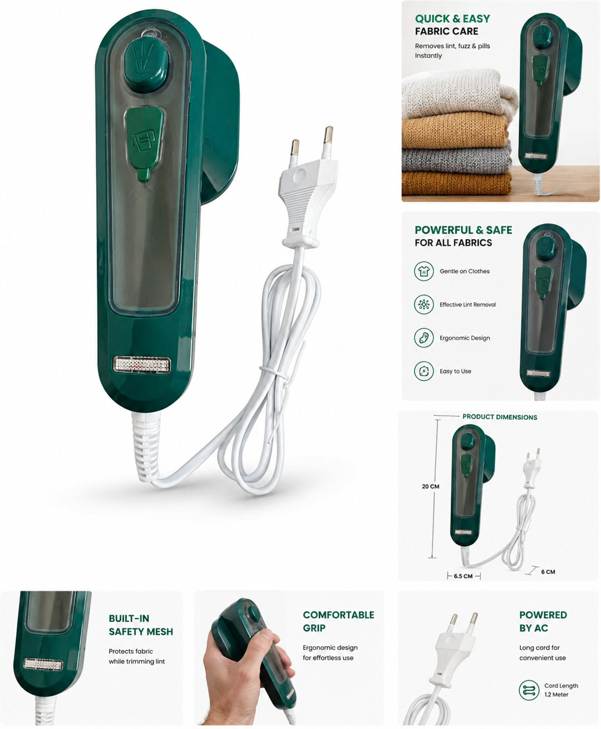 Image of VSS Mini Electric Dry Iron for Clothes 30 W Steam Iron