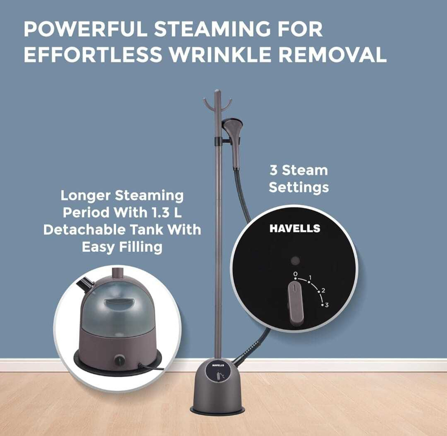 Image of HAVELLS by HAVELLS FYBER 1600 W Steam Iron