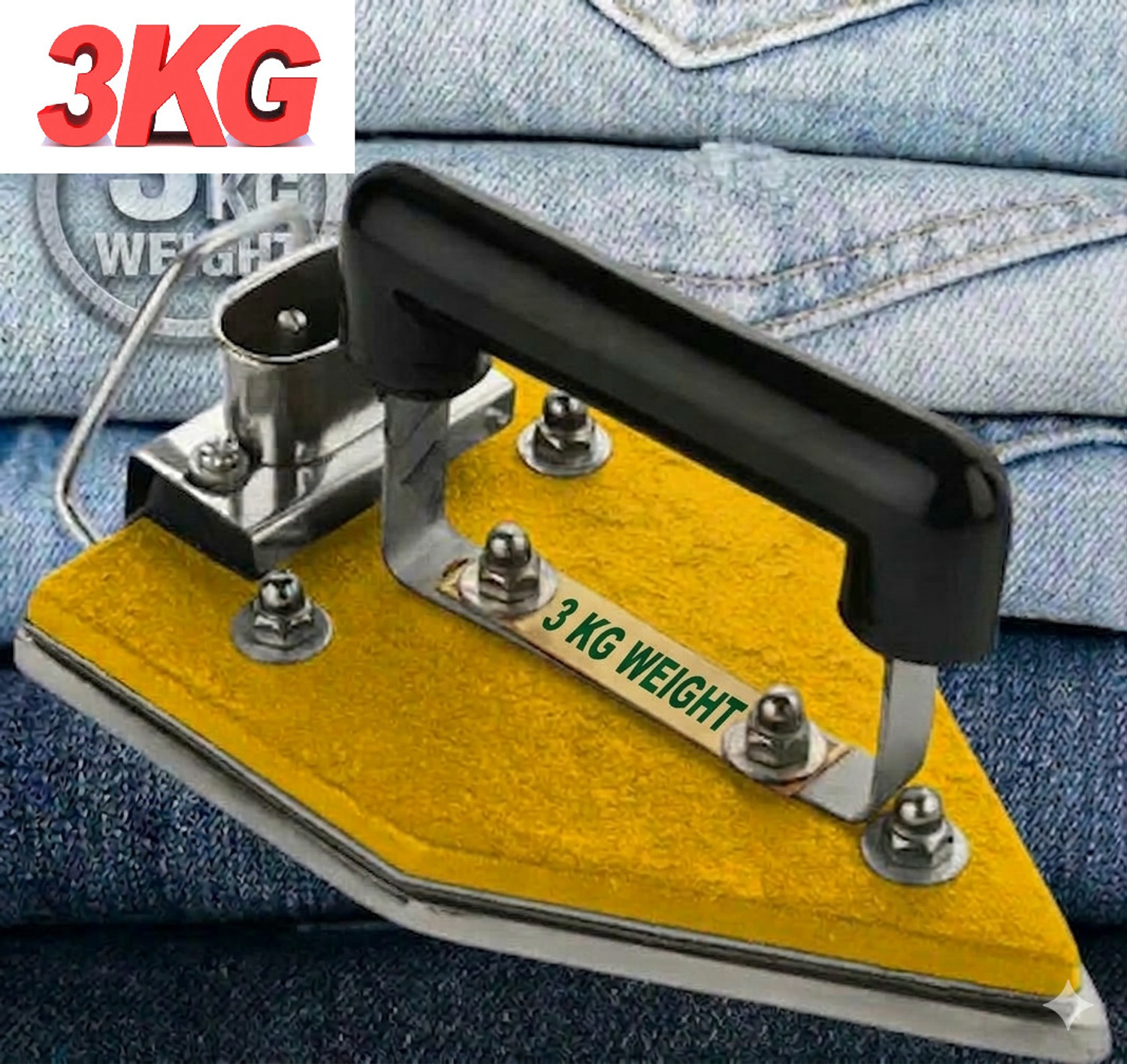 Image of TOMLIX heavy weight iron manual electric-box-best-quality-pluck-wire 750 W Dry Iron