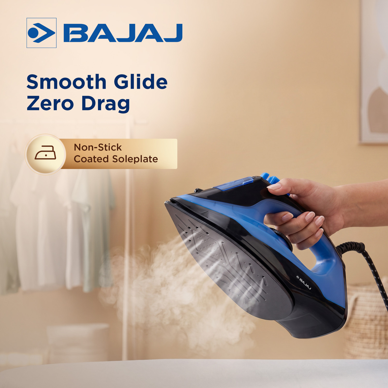 Image of BAJAJ 440519 1600 W Steam Iron