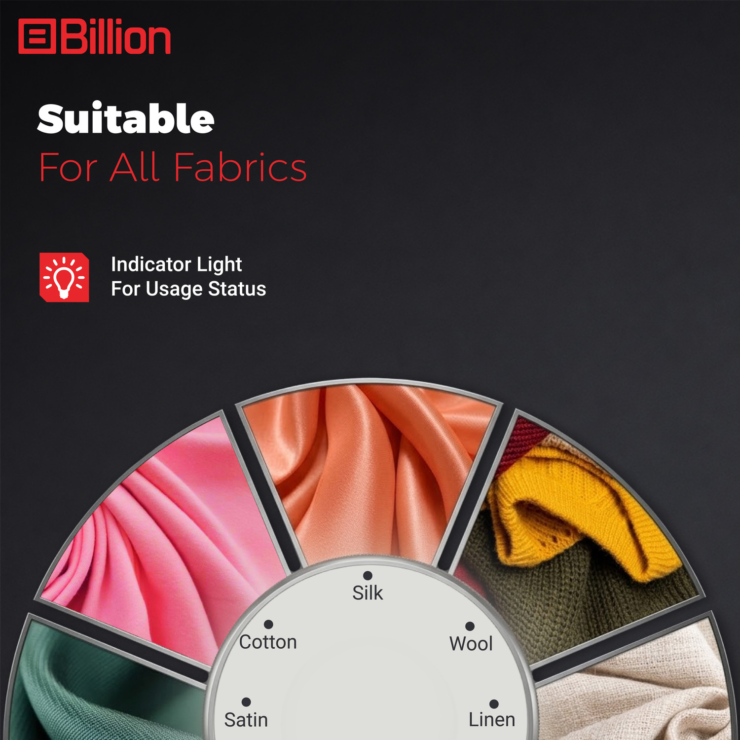 Image of Billion Glide 1000 W Garment Steamer