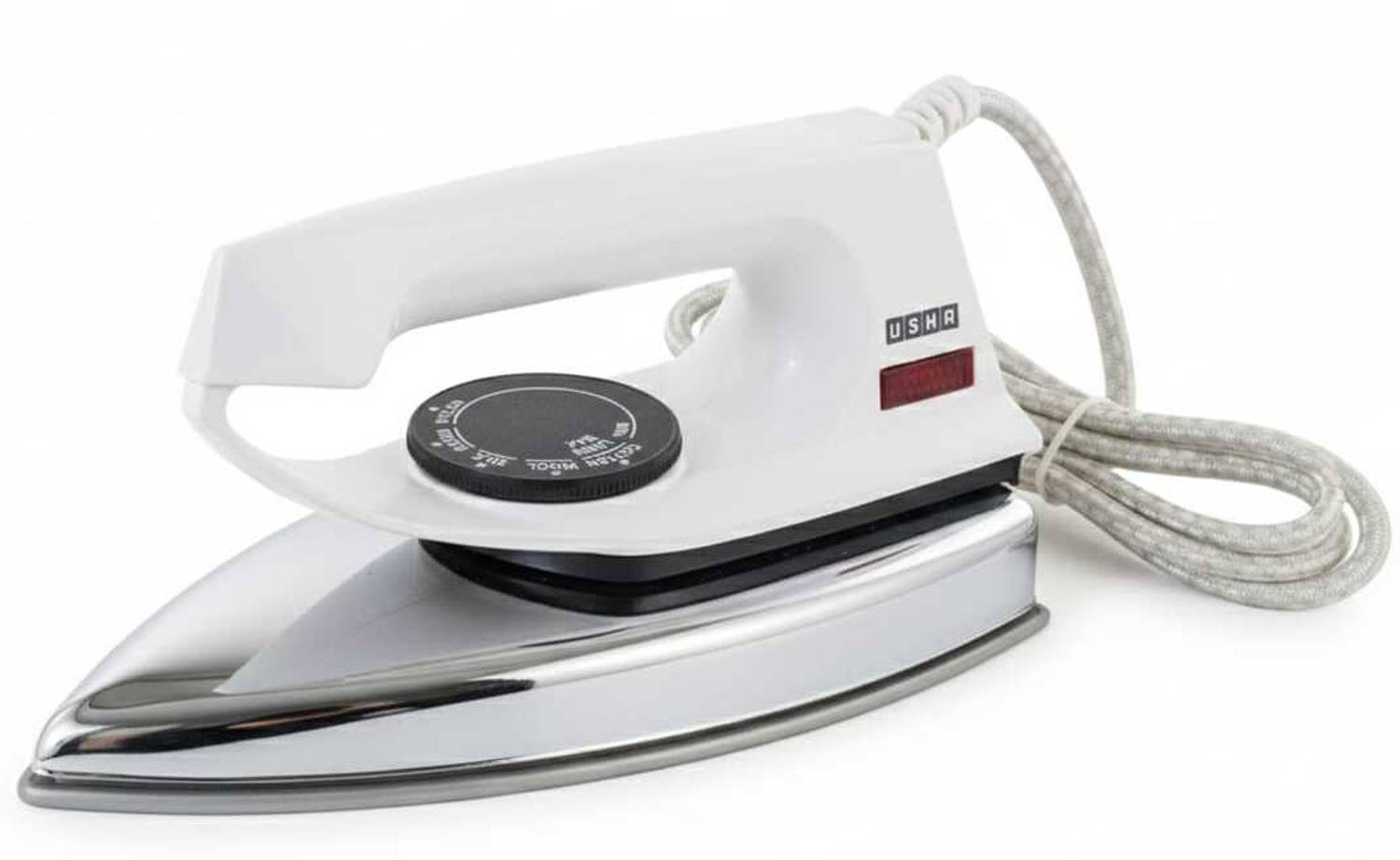 USHA EI 2802 LT 1000 W Dry Iron (White)