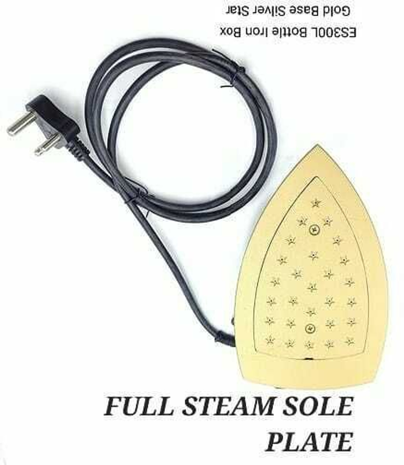 Image of Silver Star by AIPRESS STEAM IRON ES300 L 1800W FULL STEAM 220 W Steam Iron