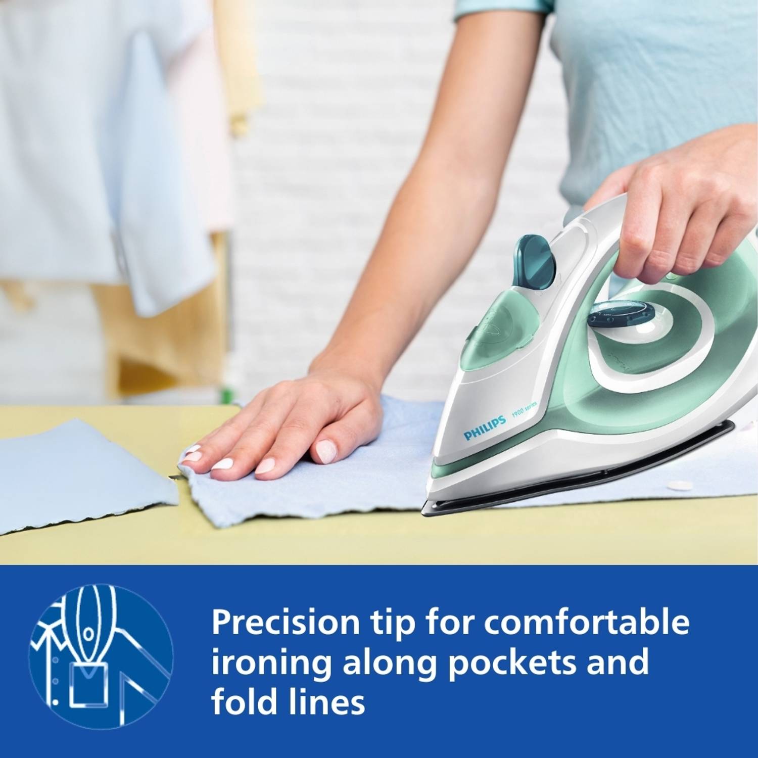 PHILIPS GC1903/21 1300 W Steam Iron - Image 4