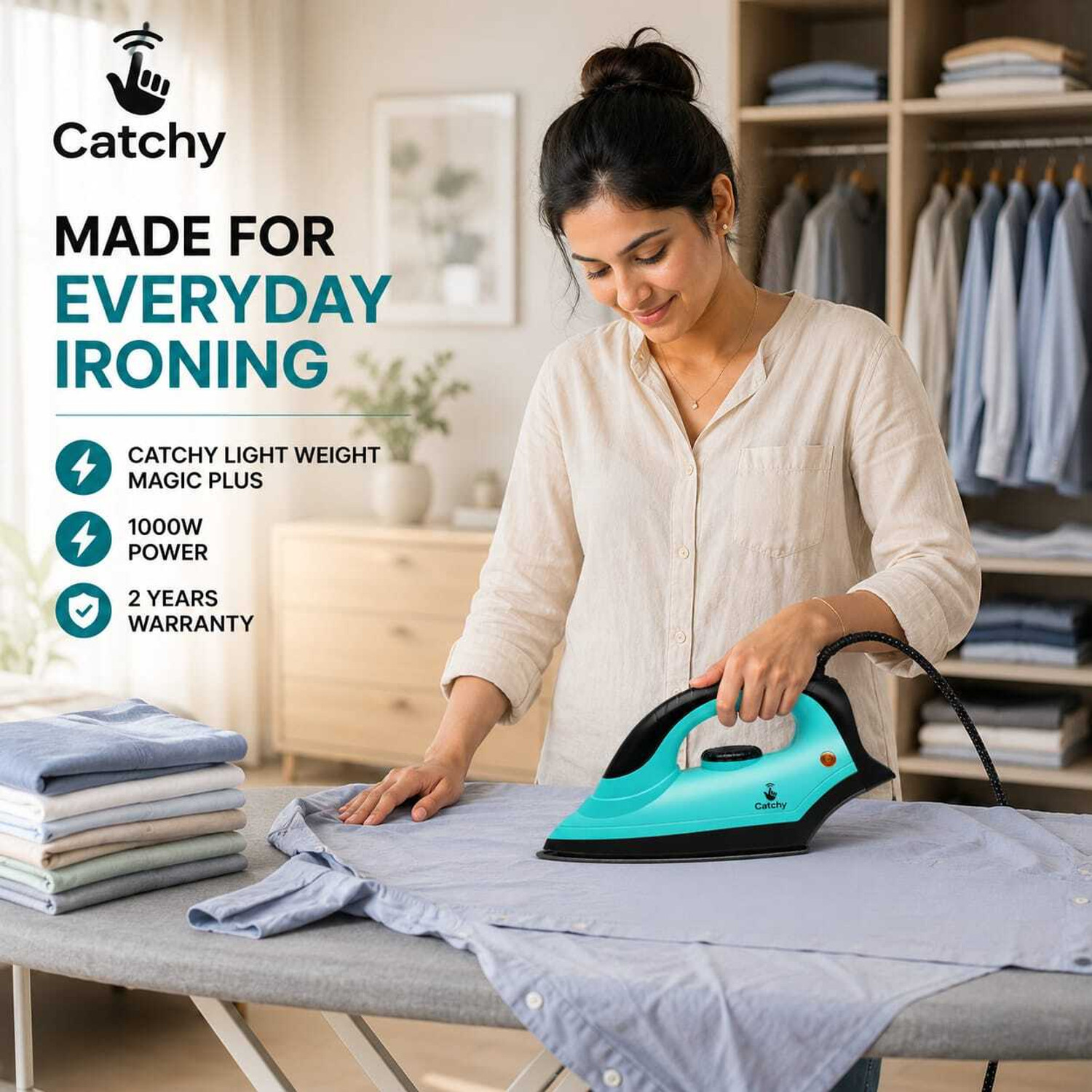 Image of Catchy by Catchy MAXOO 1000 W Dry Iron