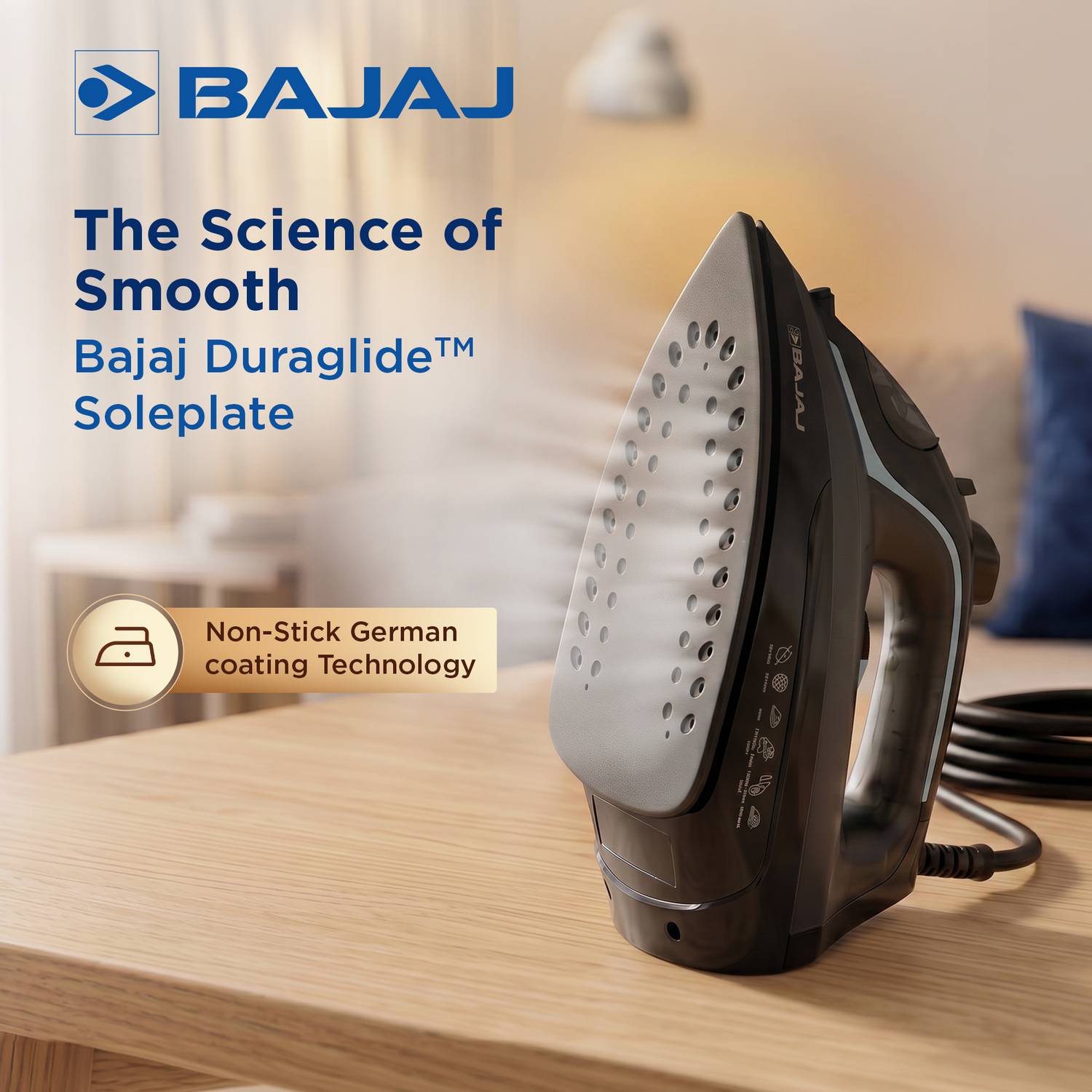 Bajaj MX 45 Steam Iron 2000W - Image 5