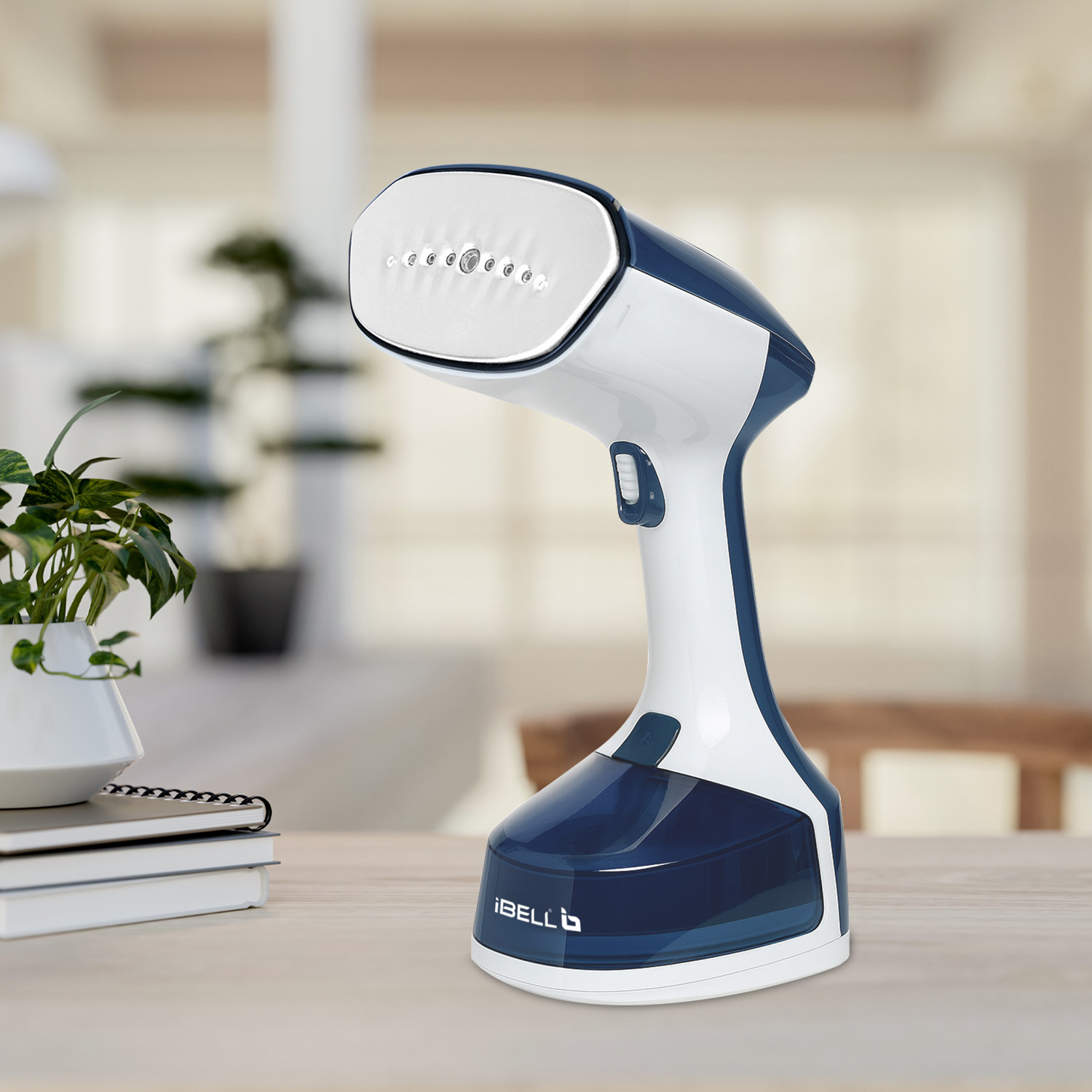 Image of iBELL Garment Steamer for Clothes, Handheld Portable Steam Iron, Fast Heat, 260ml Tank 1600 W Garment Steamer