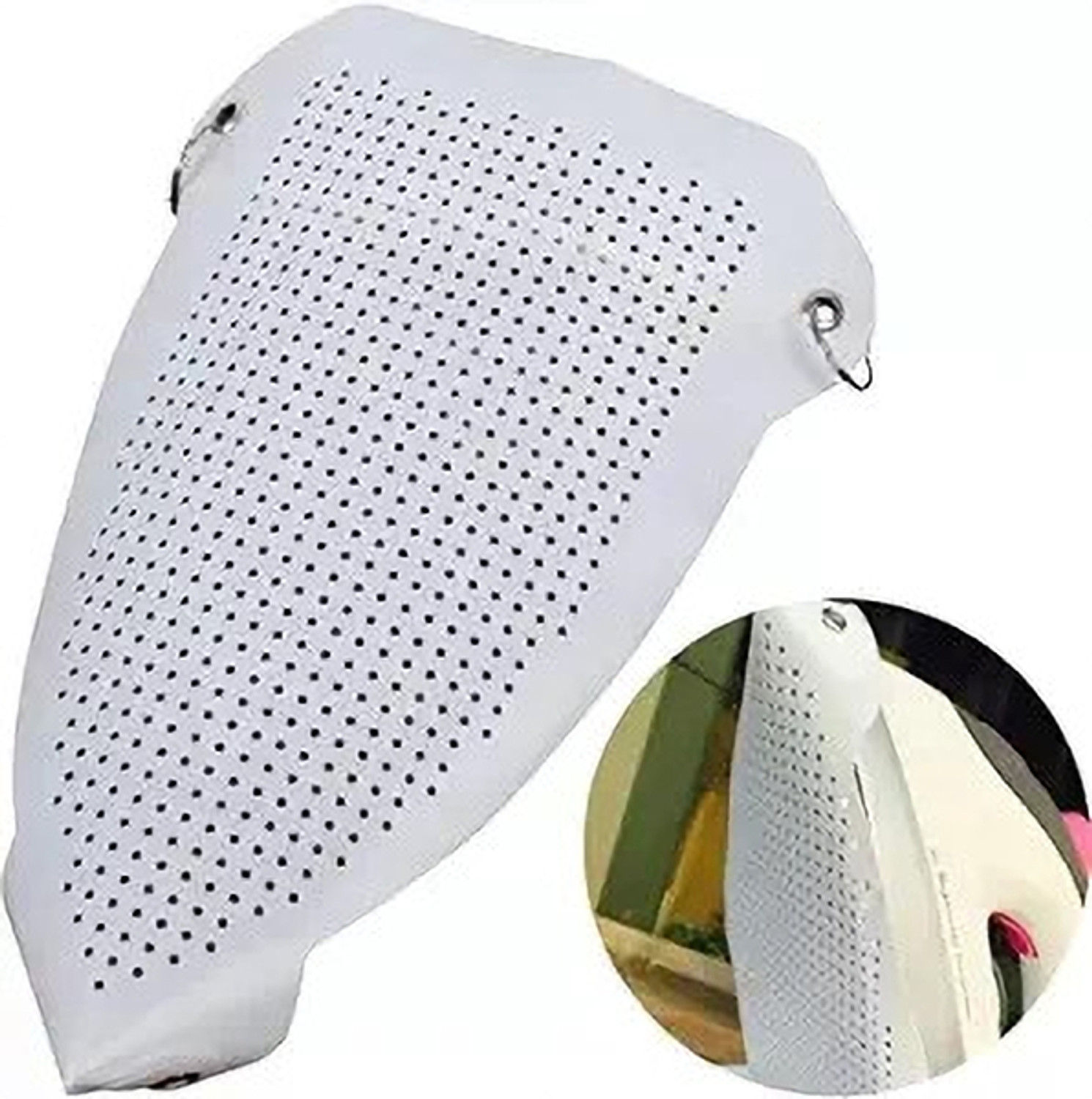 Image of ONUS Steam PRESS Teflon Shoe Cover for ALL MODELS 240 W Steam Iron (White) 220 W Steam Iron