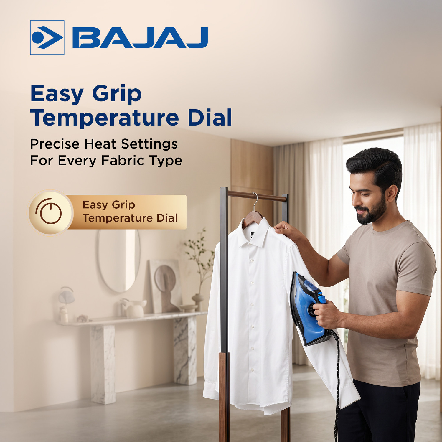 Image of BAJAJ 440519 1600 W Steam Iron