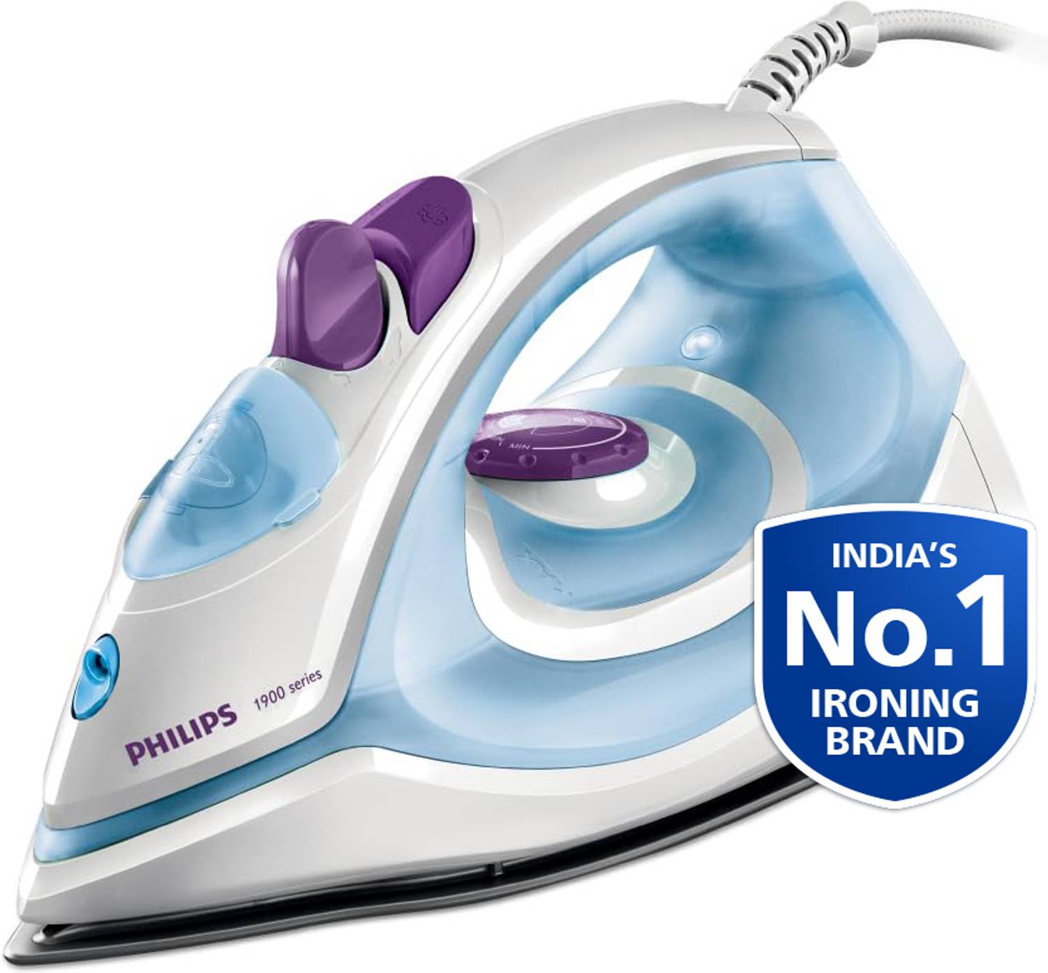 PHILIPS GC1905 1300W Steam Iron - Image 2