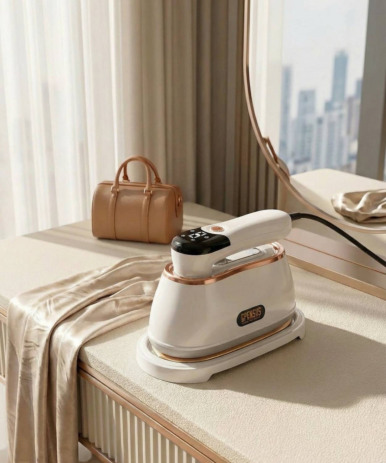 CPENSUS Mini Steam Iron 1100W Handheld Garment Steamer