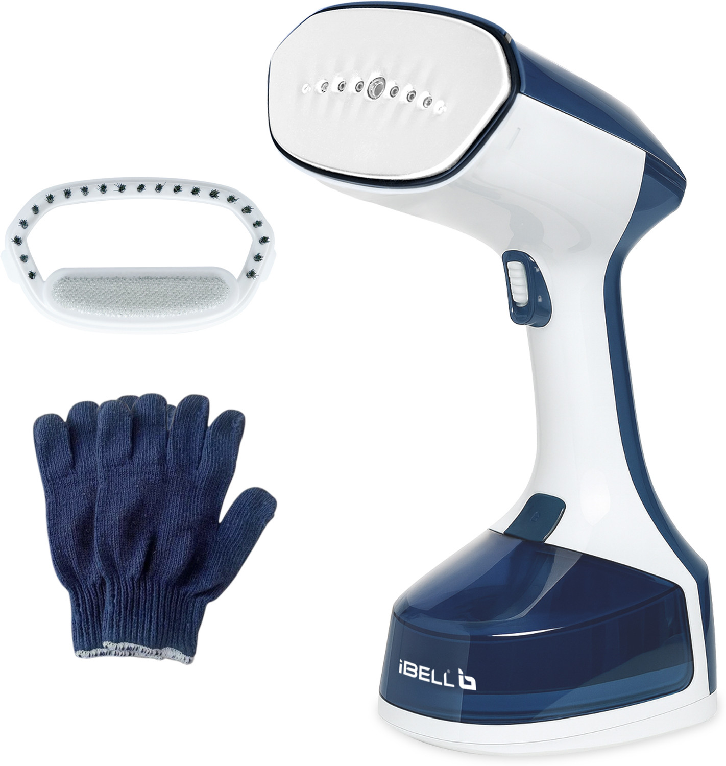 Image of iBELL Garment Steamer for Clothes, Handheld Portable Steam Iron, Fast Heat, 260ml Tank 1600 W Garment Steamer