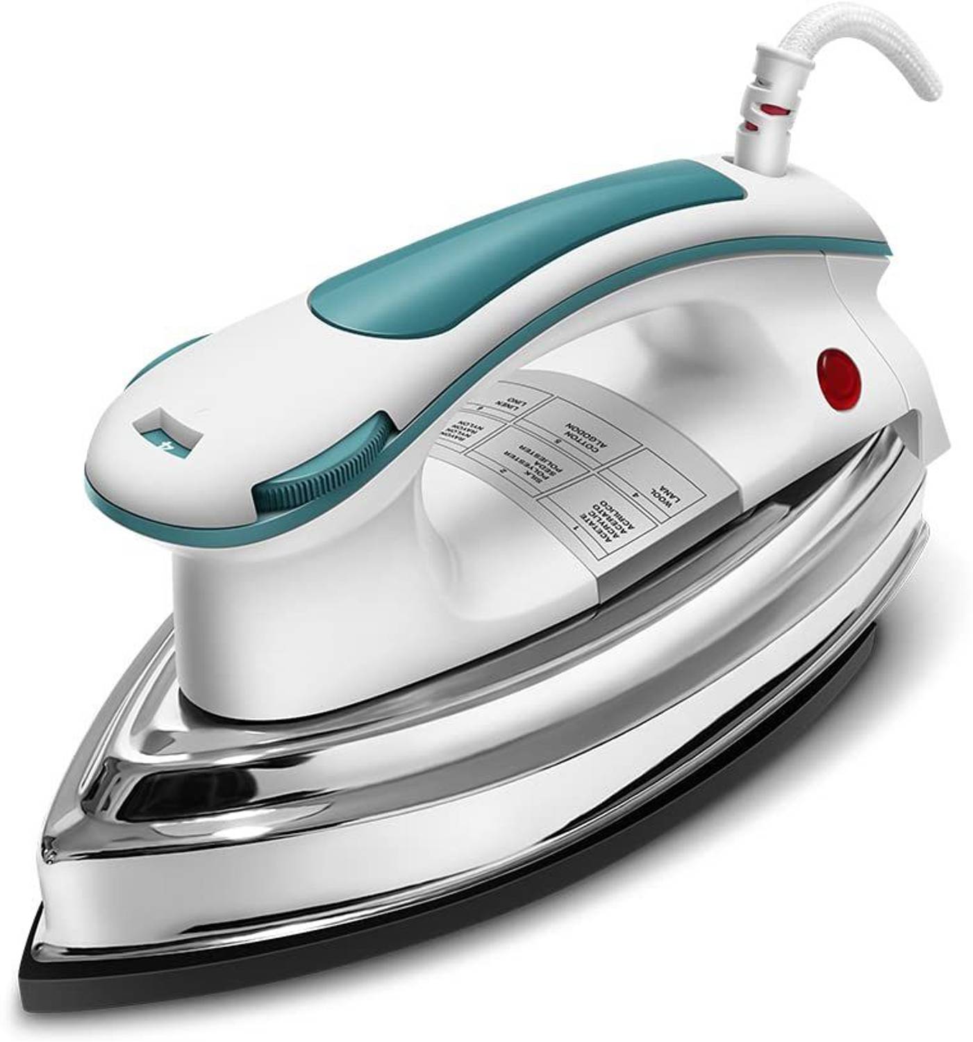 WIPRO GD 203 1200 W Dry Iron (White & Blue)