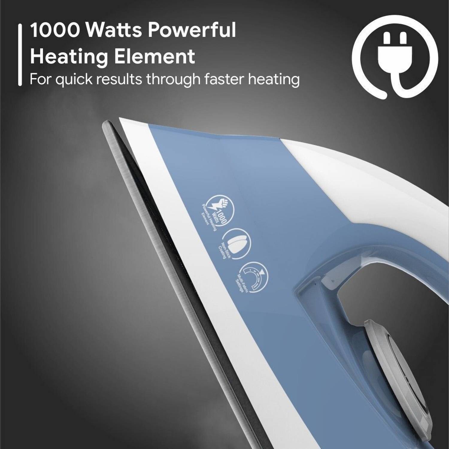 Crompton ACGEI-BRIO 1000W Dry Iron - Image 4